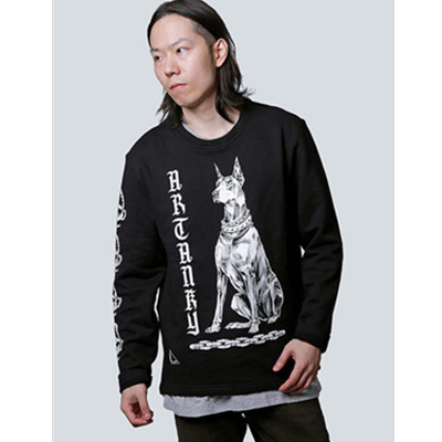 潮服好价！ARTANKY Road Dog拉链圆领卫衣