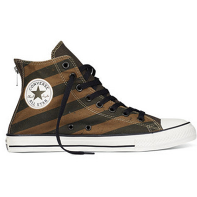 美国风！匡威All Star条纹美国鹰帆布鞋145506C