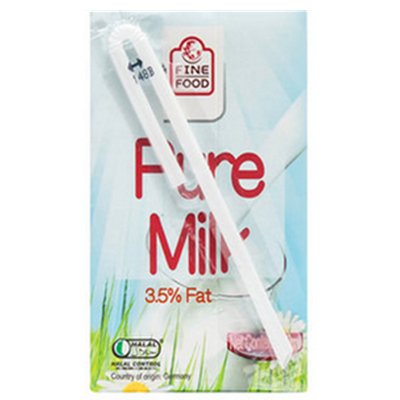 新低！FINE FOOD麦德龙全脂牛奶250ML*27
