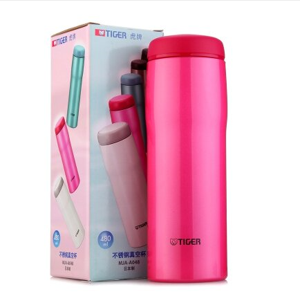 堪比海淘！虎牌（Tiger）MJA-A048-PR 日本原装进口不锈钢保温杯