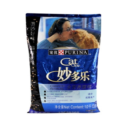 家有萌宠！妙多乐 成猫粮全营养猫粮10kg 猫主粮