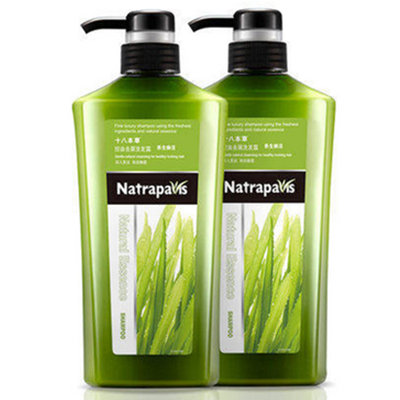 白菜价！威露士十八本草控油去屑洗发水550ml*2+送旅行套装