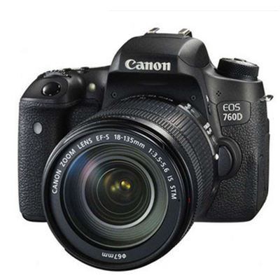 最新入门！Canon佳能EOS 760D套机（18-135mm）