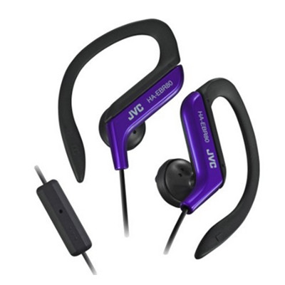 好价！JVC EBR80苹果线控运动防水耳机(蓝色）