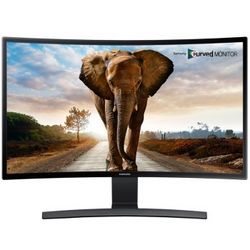 曲面！三星（SAMSUNG）S27E510C 27英寸LED背光曲面显示器