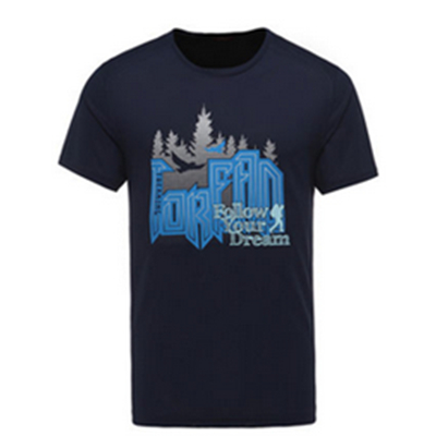 速干面料！探路者春夏新款户外情侣速干T恤KAJE82522