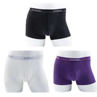 超实惠！宜而爽男子平角内裤三条装