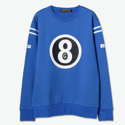好价！Eight Guys logo印花简约套头卫衣