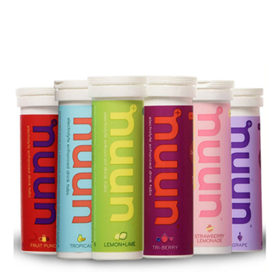 预防抽筋！NUUN电解质泡腾片