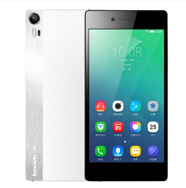 金属机身！联想 (Lenovo)Vibe Shot 珍珠白 移动4G手机