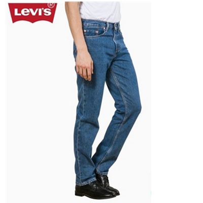 价格不错！Levi's 504系列直脚水洗牛仔裤00504-0207