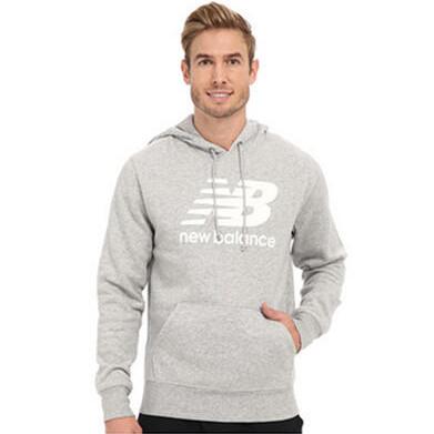 新低！New Balance新百伦Essentials Hoodie男士连帽卫衣