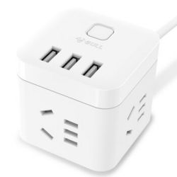 小巧！公牛（BULL)GN-U303U 迷你USB插座 插线板