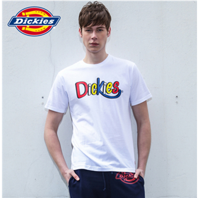 白菜价！Dickies趣味字母LOGO印花短袖T恤162M30EC37