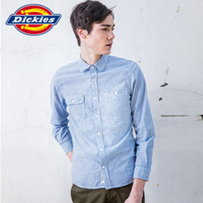 工装风！Dickies纯棉休闲衬衫161M20EC02