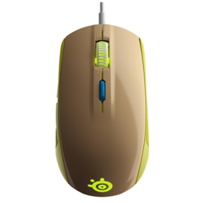 附赠品！SteelSeries赛睿RIVAL 100光学游戏鼠标