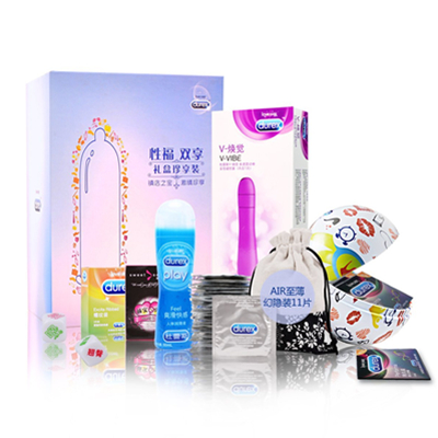 亲密感受！Durex杜蕾斯性福双享礼盒珍享装