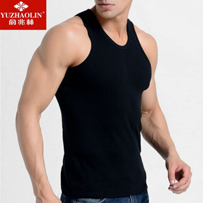舒适透气！俞兆林男士纯棉背心2件装
