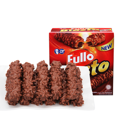 近乎半价！印度尼西亚进口 福丽奥Fullo 巧克力味脆米条 270g