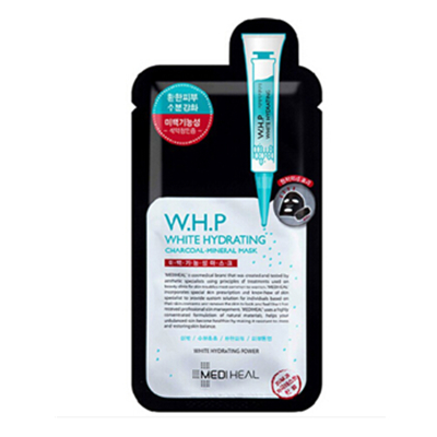 女神必备！美迪惠尔(Mediheal) 竹炭美白补水面膜 10片/盒