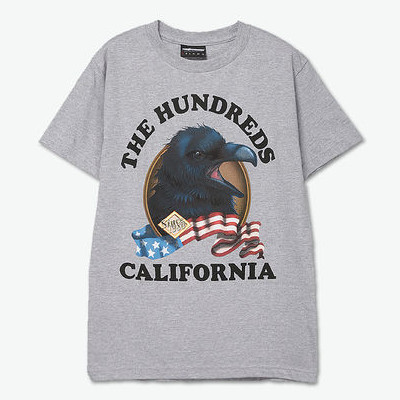 第二件6折！The Hundreds Raven 动物印花T恤