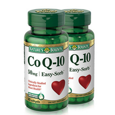 抗衰老！自然之宝安心宝辅酶Q10软胶囊50mg 30粒*2瓶