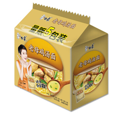 凑单好价！白象 方便面 珍骨汤 老母鸡汤面 104g*5包 五连包装