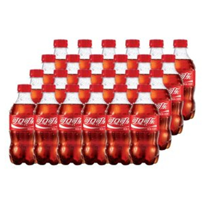 清凉一夏！Coca-Cola可口可乐汽水300mlX24瓶整箱