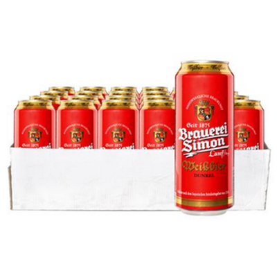 清凉一夏！Kaisersimon凯撒西蒙小麦黑啤酒500ml*24听