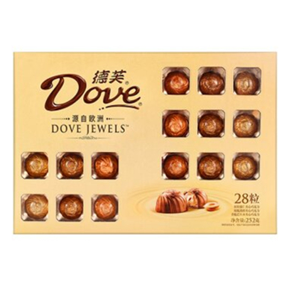 限北京、福建！德芙尊慕巧克力礼盒252g