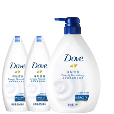 一囤用一年！Dove 多芬 深层营润沐浴乳套装