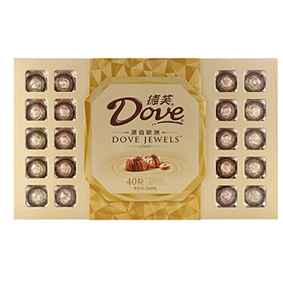 档次！德芙 尊慕巧克力礼盒360g
