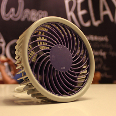 重力感应！Sty！epie风格派迷你静音小风扇