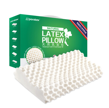 精致睡眠！paratex 泰国天然乳胶枕头
