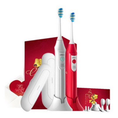 全网好价！力博得Only U声波电动牙刷礼盒(2支装)