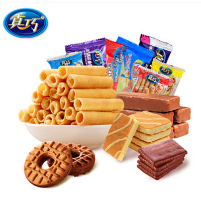 超值搭配！真巧零食大礼包980g