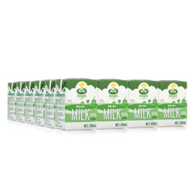 历史新低！爱氏晨曦 全脂牛奶 200ml*24 整箱装