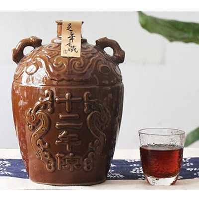 绍兴特产！绍兴黄酒十二年花雕酒1000ml