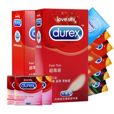 超薄设计！Durex杜蕾斯避孕套29只+人体润滑液爽滑快感5ml