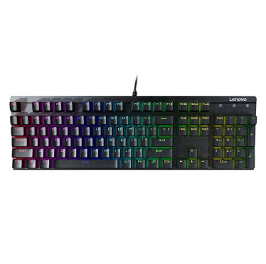 双重注塑！联想（Lenovo）MK300 RGB幻彩 机械键盘