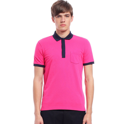 夏季单品！Trendiano男式修身短袖polo衫3132021080130