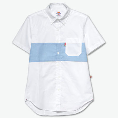 好价好看！Dickies 涤棉牛津纺短袖衬衫