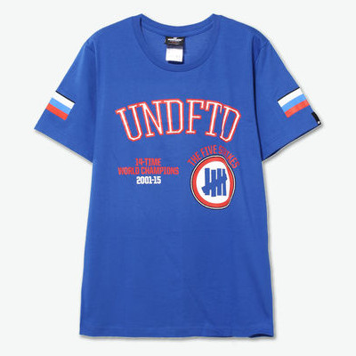 2件8折！Undefeated 撞色印花T恤