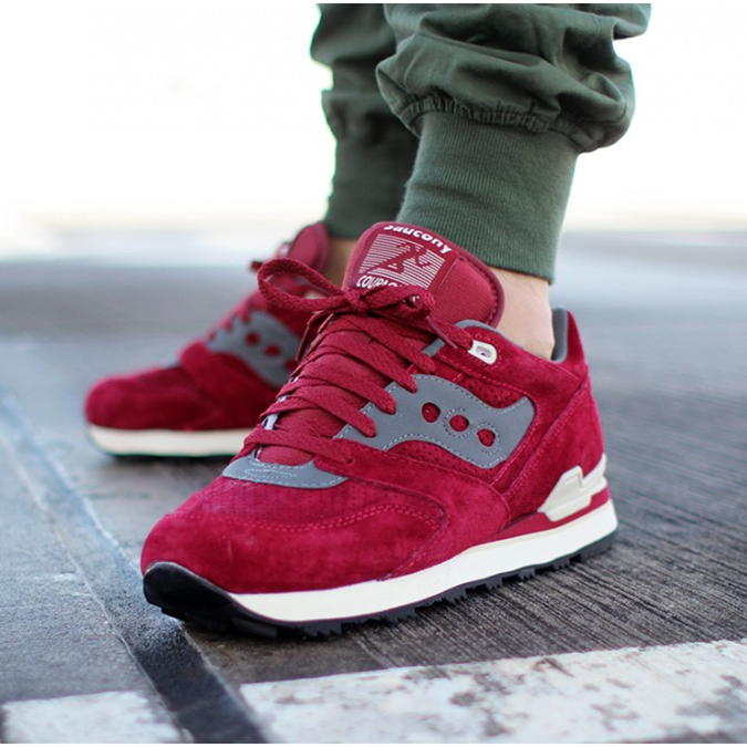 复古潮鞋！索康尼 Saucony Courageous Premium运动跑鞋