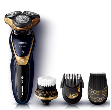 典藏版！飞利浦剃须刀三刀头电动刮胡剃须刀5000系列