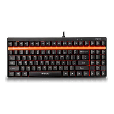 全网好价！Rapoo雷柏V500S背光机械游戏键盘