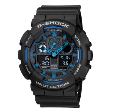 动感！卡西欧(CASIO)手表 G-SHOCK系列动感时尚双显运动石英男表