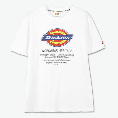 经典款！Dickies 男LOGO印花短袖T恤