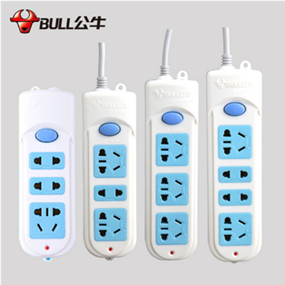 白菜价！公牛三插位插排GN-607