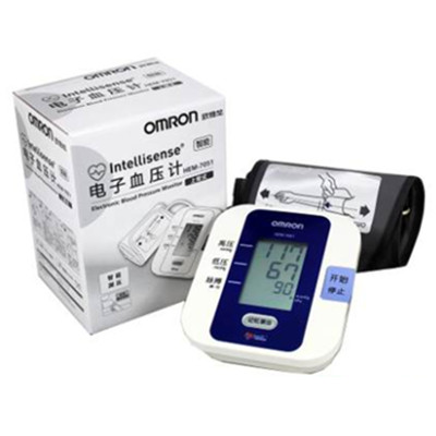 好价赠长辈！欧姆龙上臂式电子血压计HEM-7051